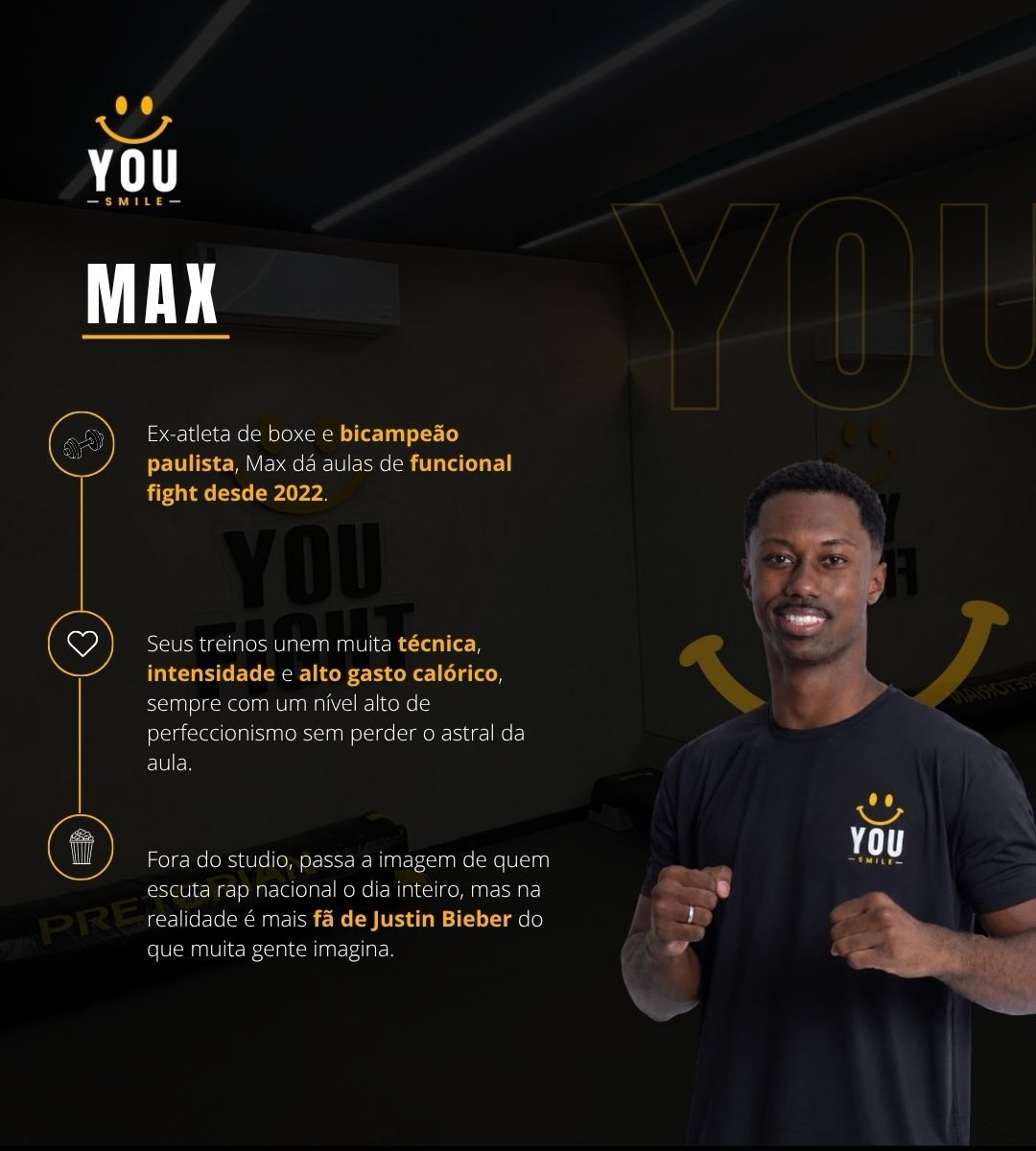 Max — Bicampeão paulista de boxe