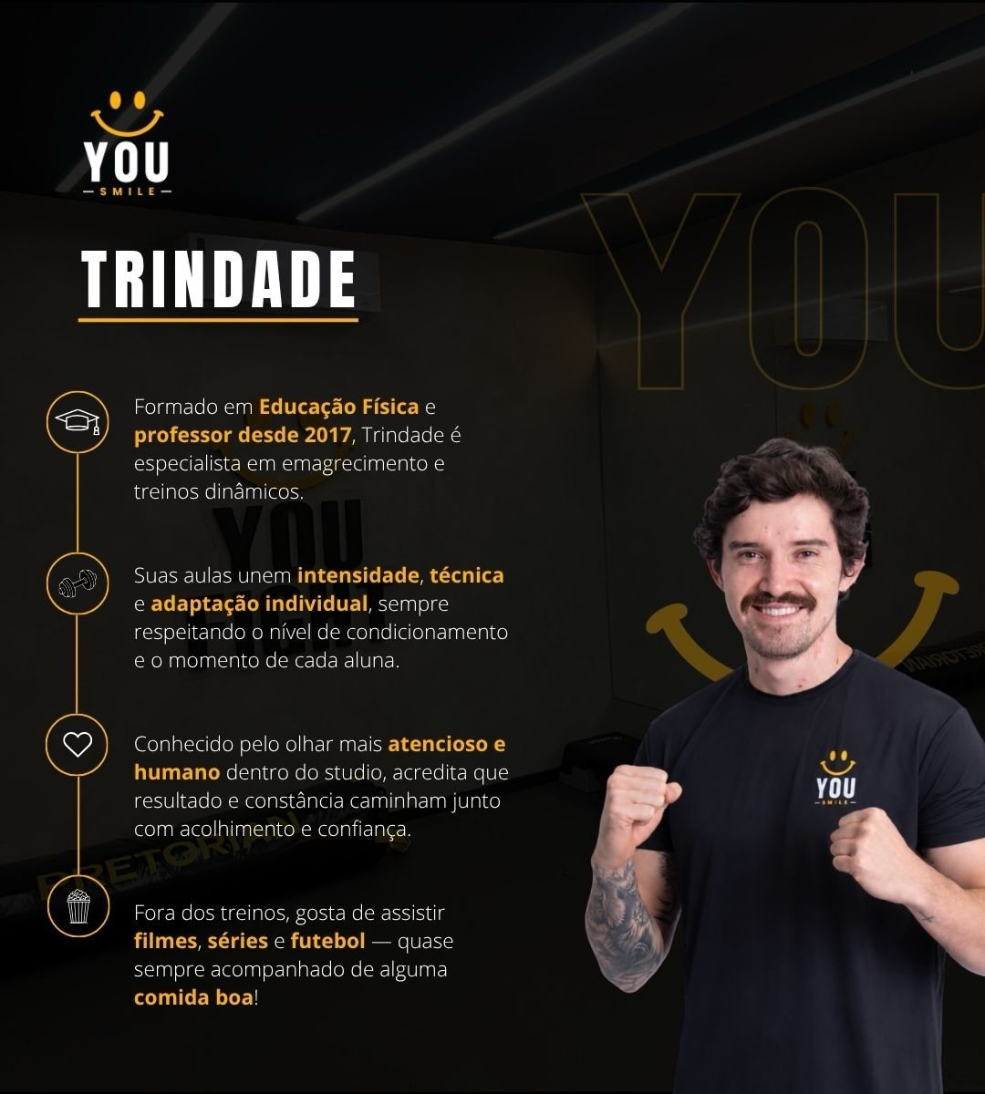 Trindade — Fundador · professor desde 2017