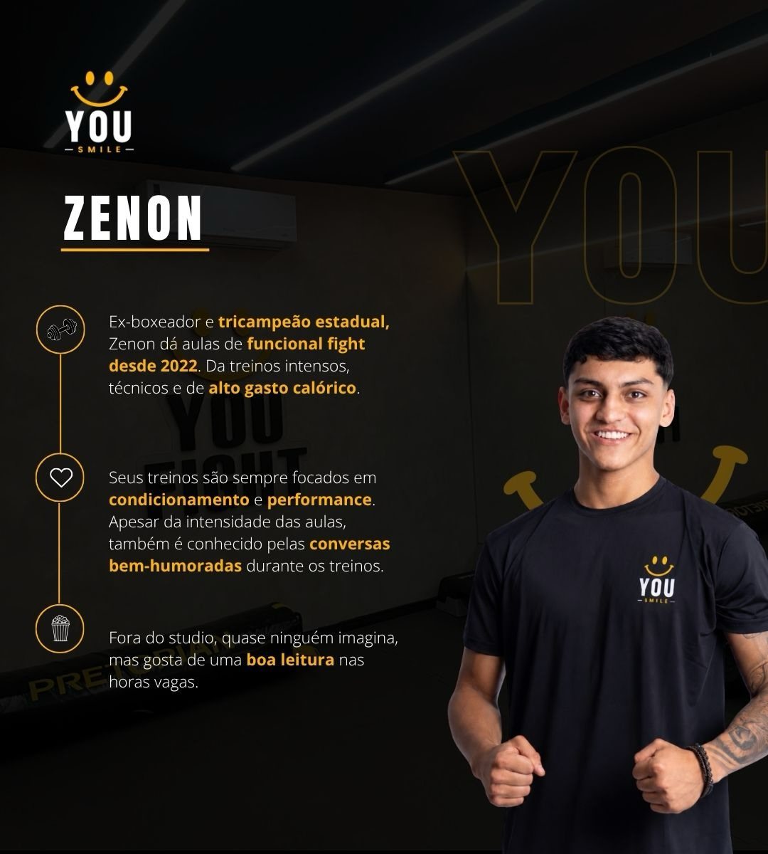 Zenon — Ex-boxeador tricampeão estadual